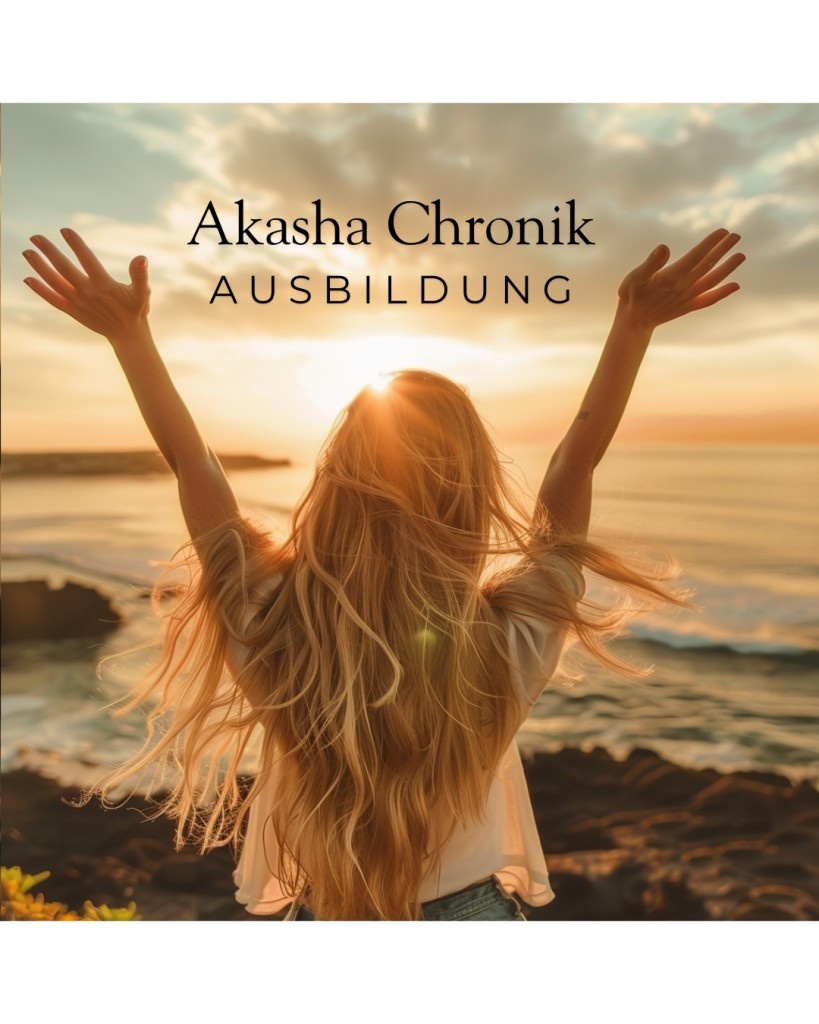 Frau mit offenen Armen am Strand